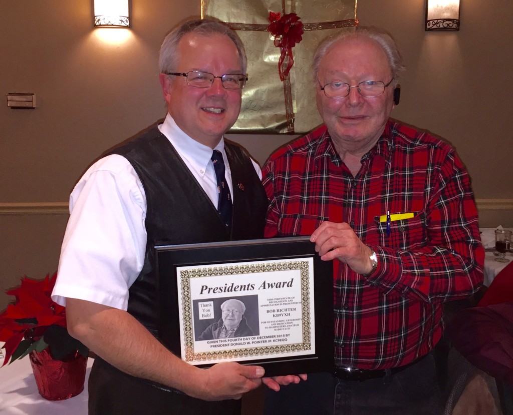 Presidents Award 2015 – Hamfesters Ham Radio Club